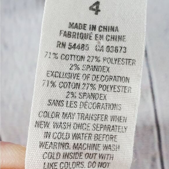 🔹️American Eagle Pink & Blue Aztec Print Raw Hem Shorts Size 4 - Picture 10 of 10